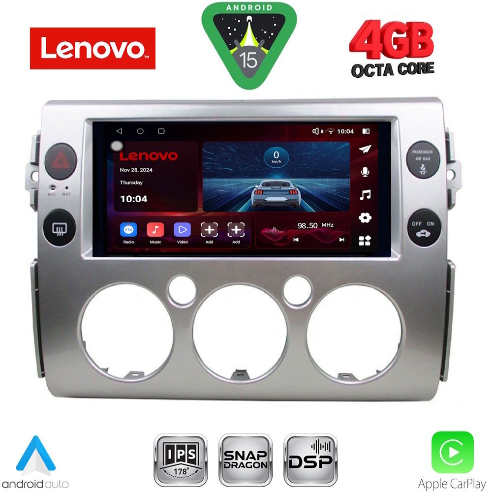 Βλησαρούλης Car Center - LENOVO SSV 9717_CPA (9inc) MULTIMEDIA TABLET for TOYOTA FJ CRUISER mod. 2007-2013