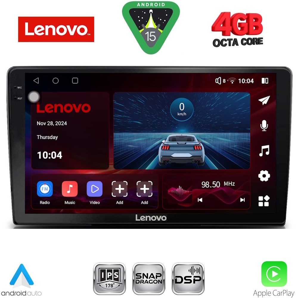 Βλησαρούλης Car Center - LENOVO SSV 9722_CPA (9inc) MULTIMEDIA TABLET for TOYOTA LANDCRUISER mod. 1998-2003