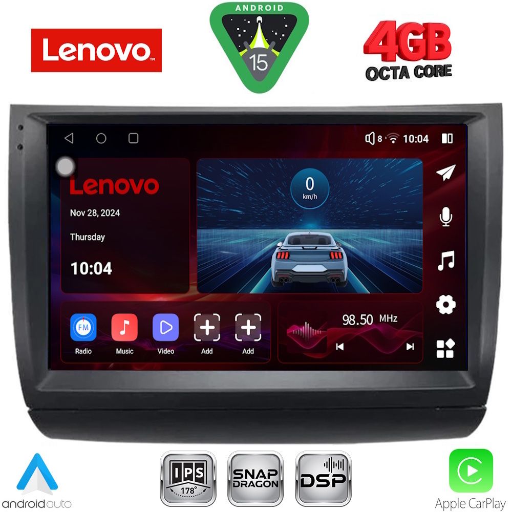 Βλησαρούλης Car Center - LENOVO SSV 9728_CPA (9inc) MULTIMEDIA TABLET for TOYOTA PRIUS mod. 2003-2009