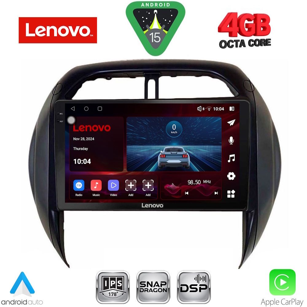 Βλησαρούλης Car Center - LENOVO SSV 9730_CPA CLIMA (9inc) MULTIMEDIA TABLET for TOYOTA RAV 4 mod. 2000-2006