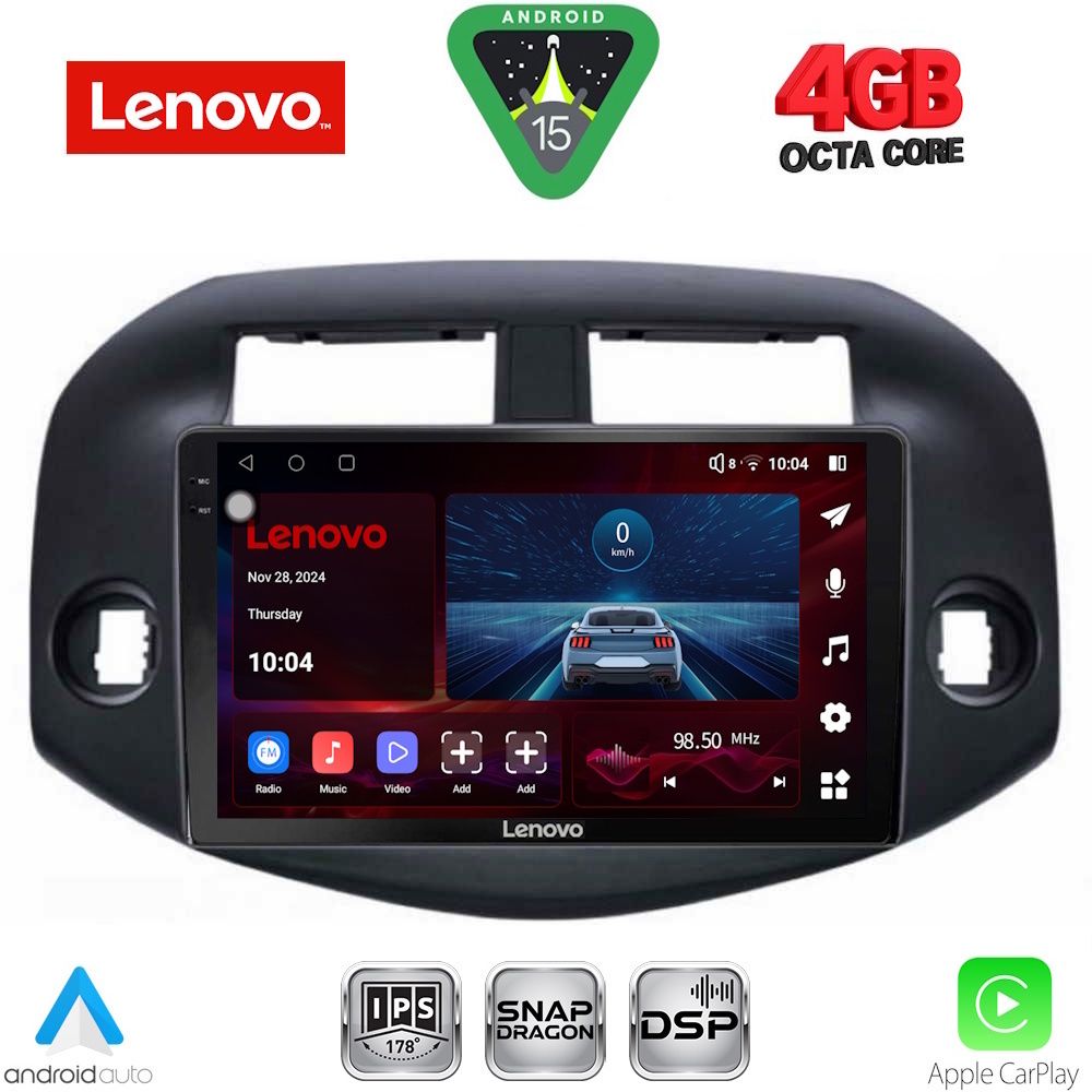 Βλησαρούλης Car Center - LENOVO SSV 9732_CPA (10inc) MULTIMEDIA TABLET for TOYOTA RAV 4 mod. 2006-2012