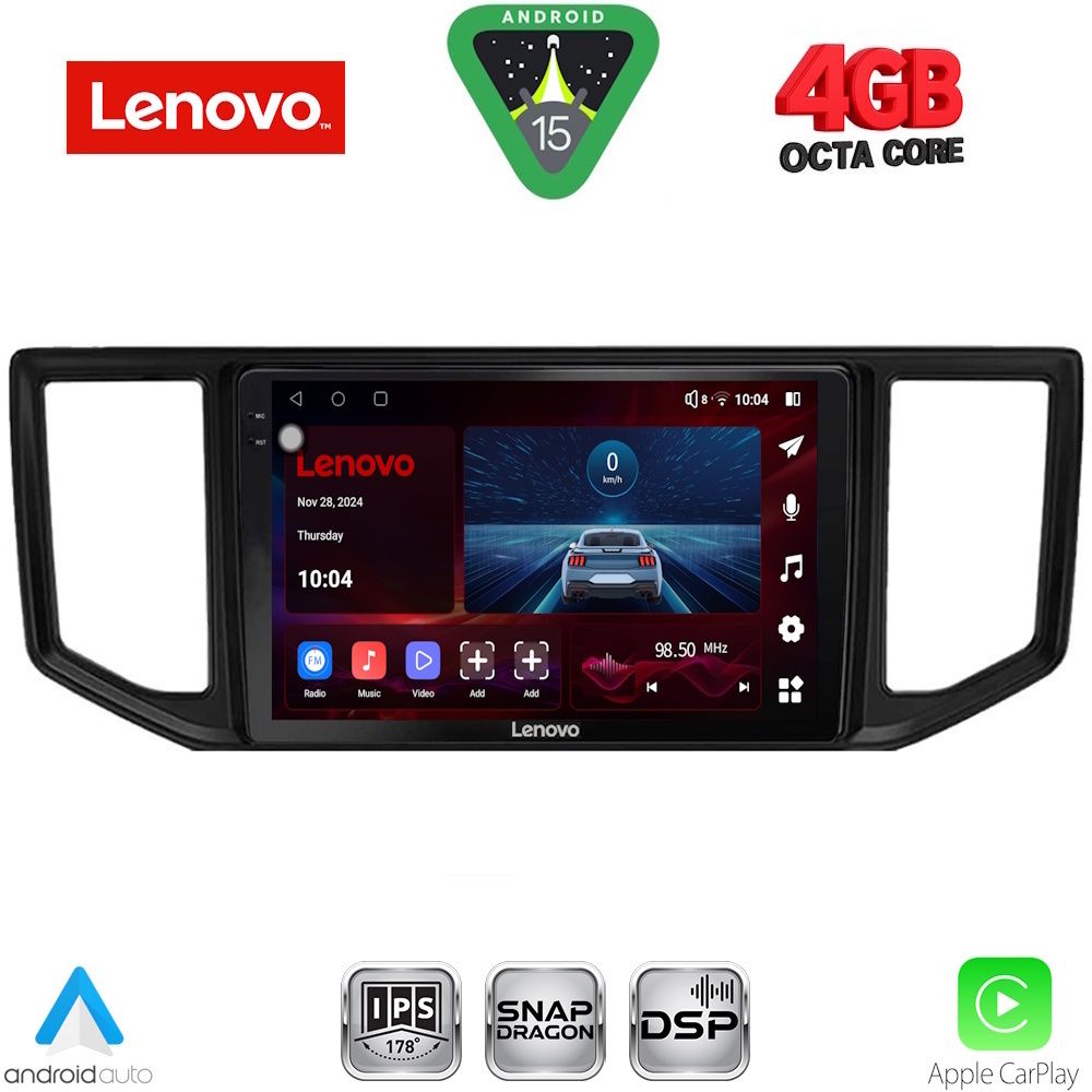Βλησαρούλης Car Center - LENOVO SSV 9753_CPA (10inc) MULTIMEDIA TABLET for VW CRAFTER mod. 2017-2026