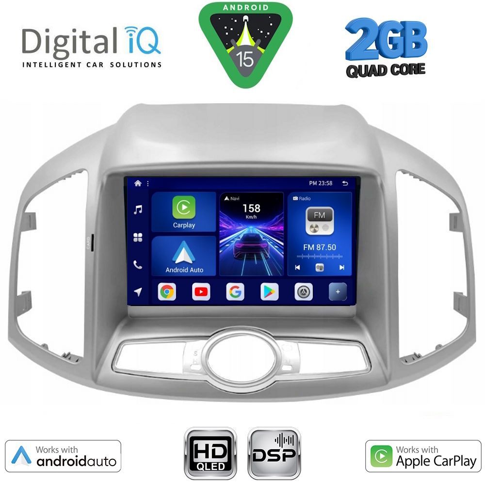 Βλησαρούλης Car Center - DIGITAL IQ BXC 3071_CPAA (9inc) MULTIMEDIA for CHEVROLET CAPTIVA mod. 2012-2018
