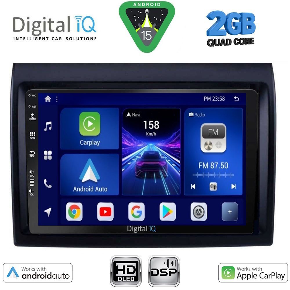 Βλησαρούλης Car Center - DIGITAL IQ BXC 3140_CPAA (9inc) MULTIMEDIA TABLET for FIAT DUCATO mod. 2006-2011