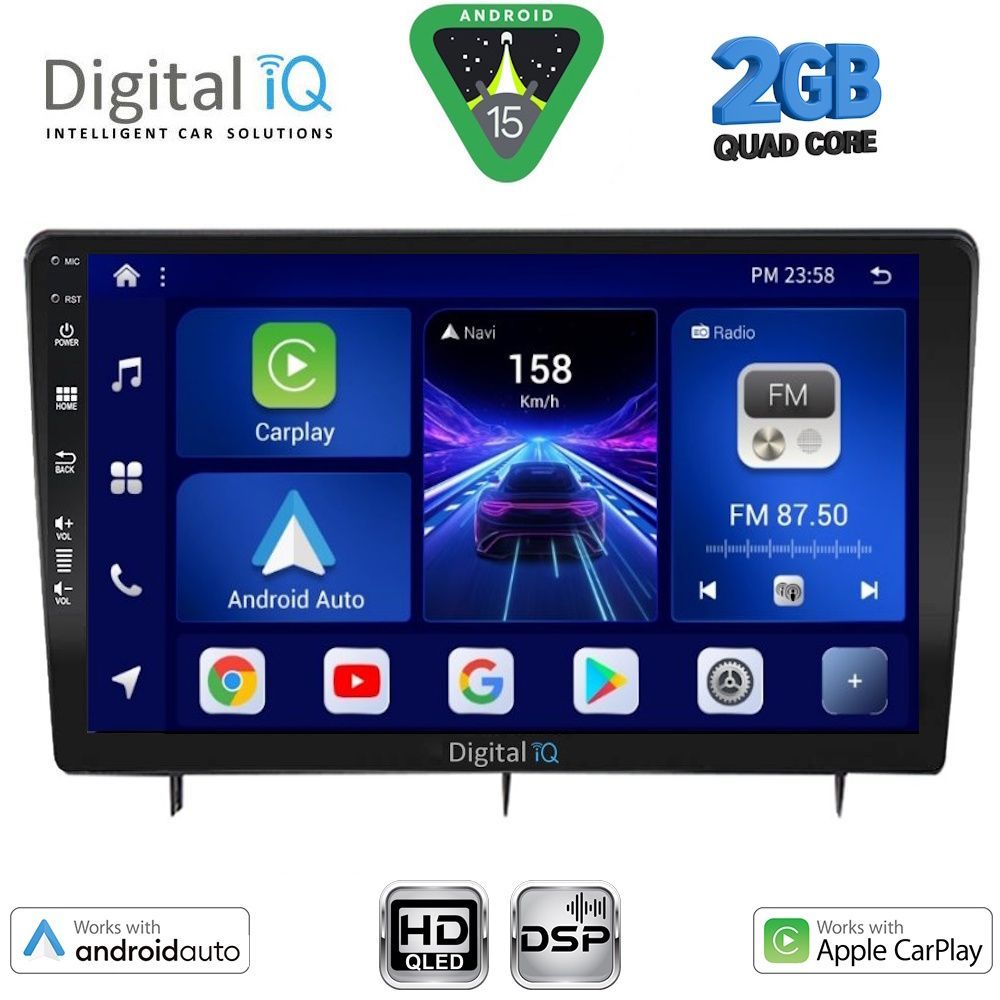 Βλησαρούλης Car Center - DIGITAL IQ BXC 3192_CPAA (10inc) MULTIMEDIA TABLET for HONDA CIVIC mod. 2022-2026