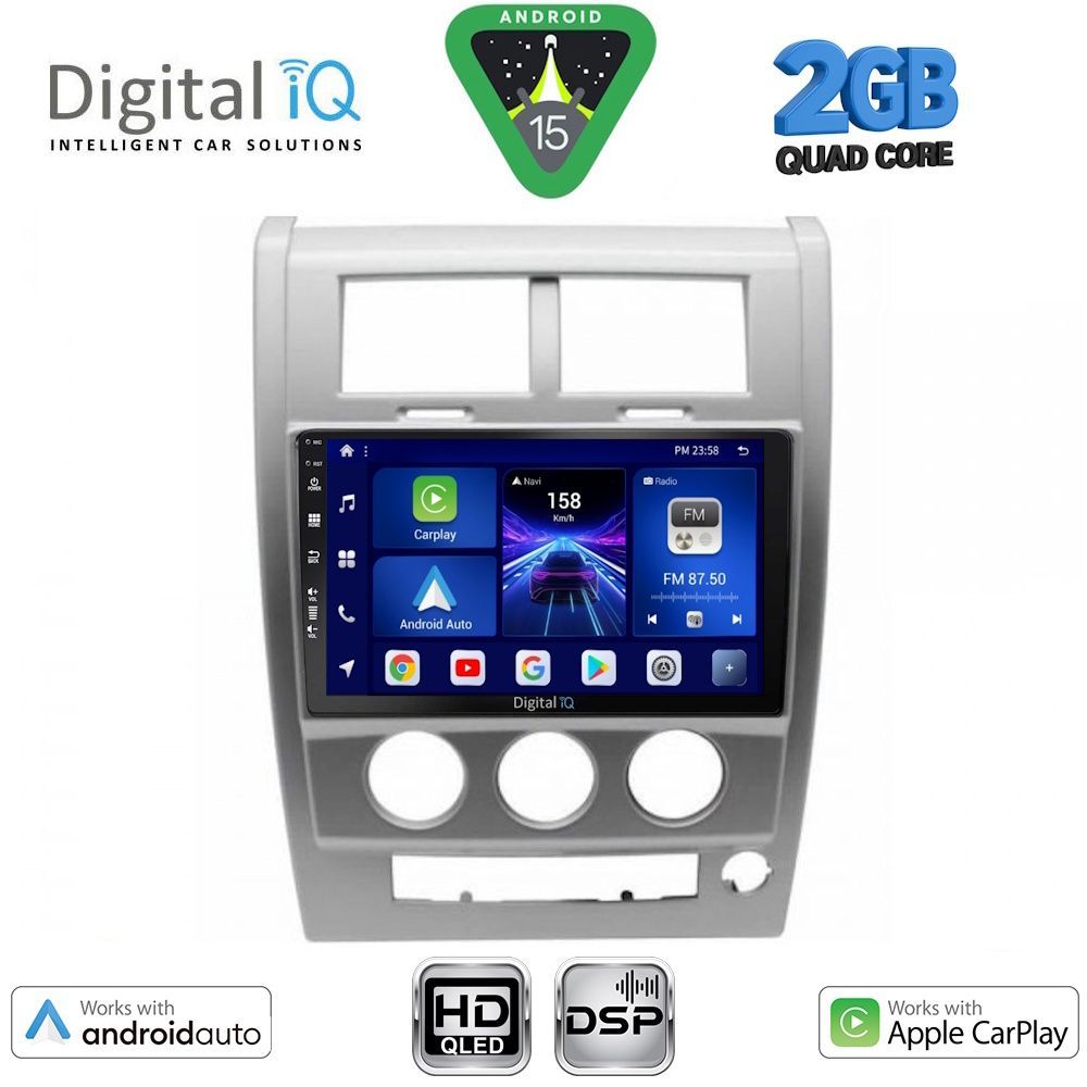 Βλησαρούλης Car Center - DIGITAL IQ BXC 3270_CPAA (10inc) MULTIMEDIA TABLET for JEEP CHEROKEE - LIBERTY mod. 2007-2014