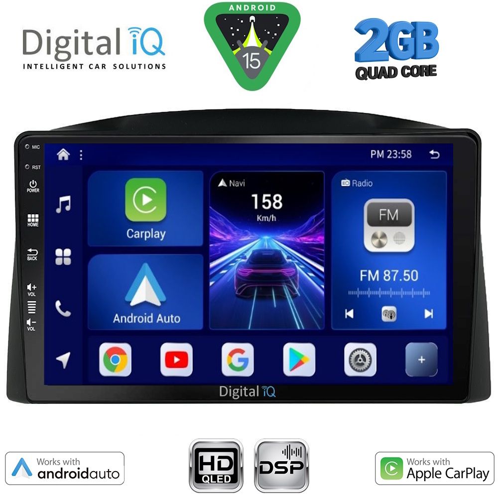 Βλησαρούλης Car Center - DIGITAL IQ BXC 3271_CPAA (10inc) MULTIMEDIA TABLET for JEEP GRAND CHEROKEE mod. 2005-2007 with Original Navi
