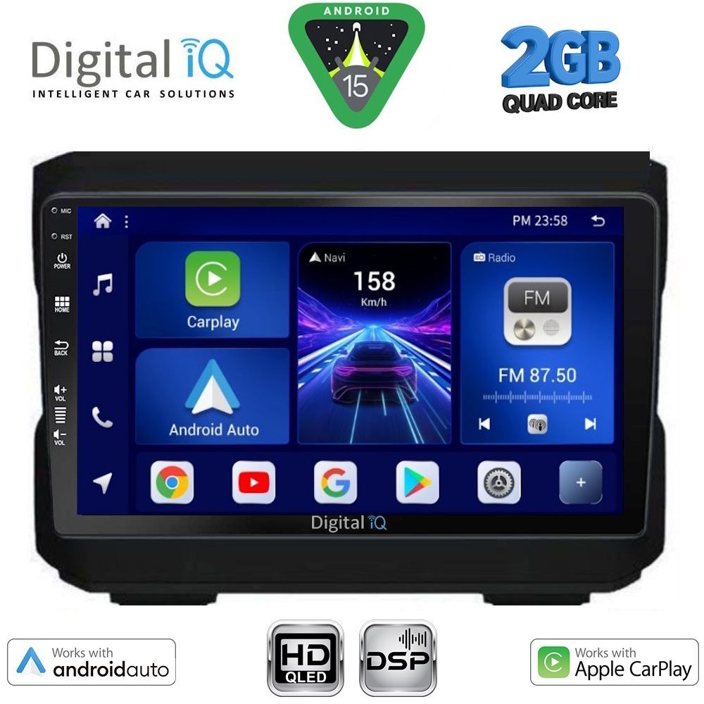 Βλησαρούλης Car Center - DIGITAL IQ BXC 3272_CPAA (10inc) MULTIMEDIA TABLET for JEEP mod. 2007-2014 – DODGE mod. 2007-2014