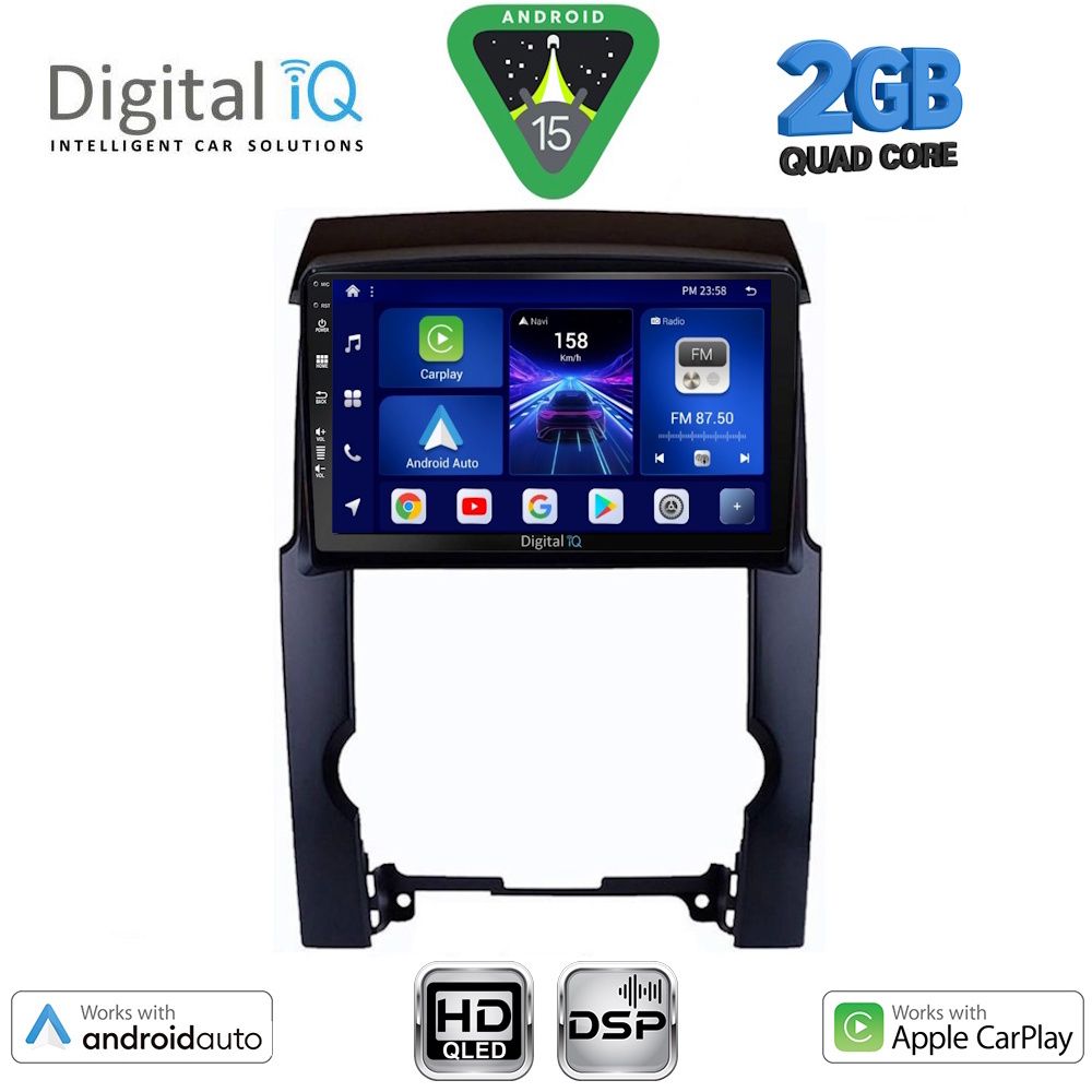 Βλησαρούλης Car Center - DIGITAL IQ BXC 3318_CPAA (10inc) MULTIMEDIA TABLET for KIA SORENTO mod. 2009-2014