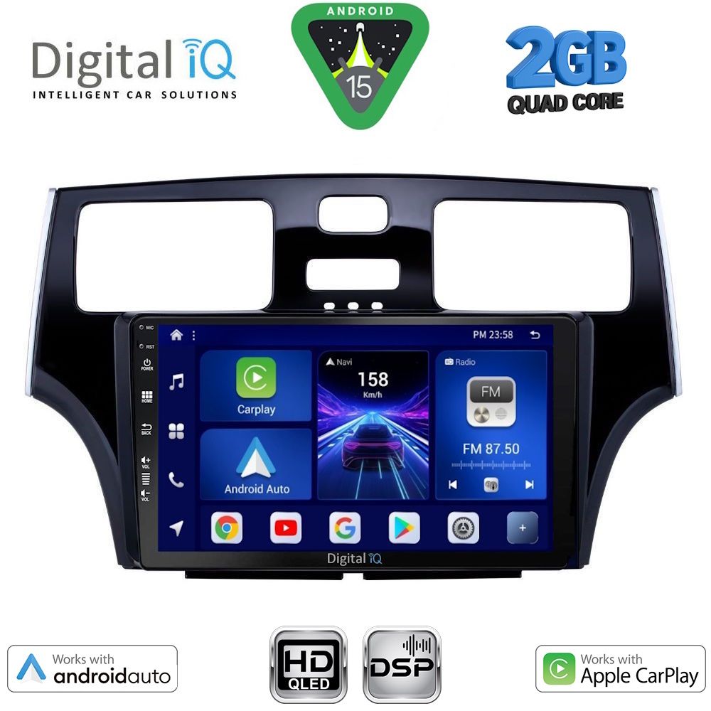 Βλησαρούλης Car Center - DIGITAL IQ BXC 3342_CPAA (9inc) MULTIMEDIA TABLET for LEXUS ES 300 mod. 2000-2006
