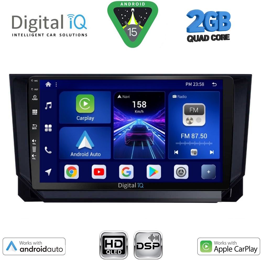 Βλησαρούλης Car Center - DIGITAL IQ BXC 3391_CPAA (10inc) MULTIMEDIA TABLET for MAZDA CX9 mod. 2006-2015