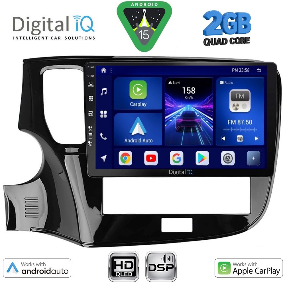 Βλησαρούλης Car Center - DIGITAL IQ BXC 3440_CPAA (10inc) MULTIMEDIA TABLET for MITSUBISHI OUTLANDER mod. 2020-2022