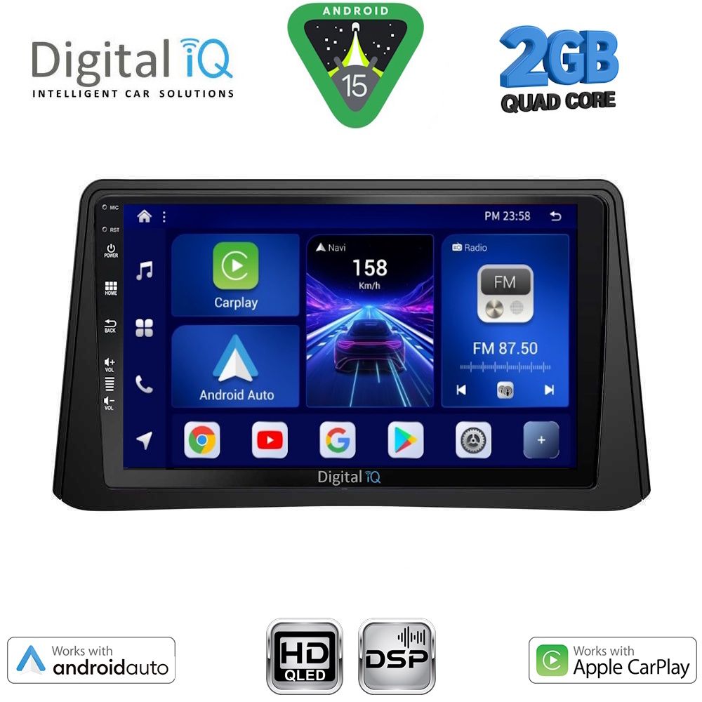 Βλησαρούλης Car Center - DIGITAL IQ BXC 3496_CPAA (9inc) MULTIMEDIA TABLET for OPEL MOKKA mod. 2012-2015