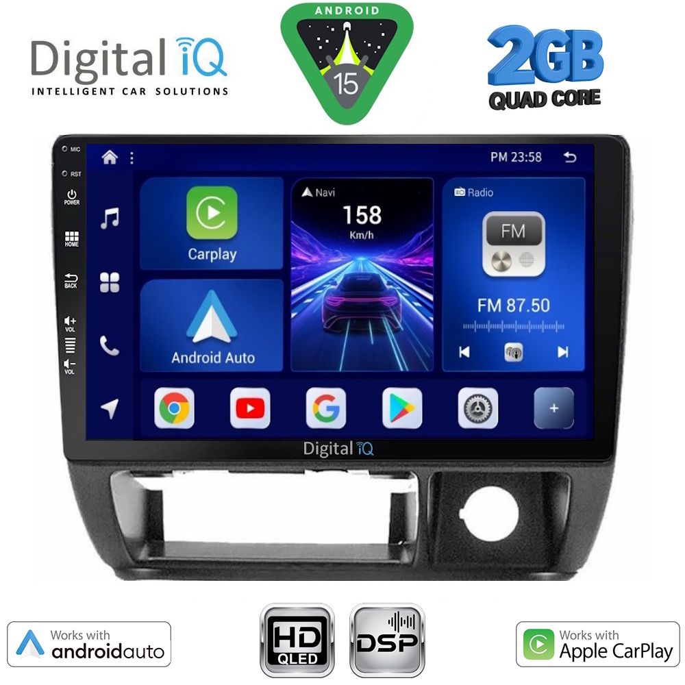 Βλησαρούλης Car Center - DIGITAL IQ BXC 3677_CPAA (9inc) MULTIMEDIA TABLET for SUZUKI JIMNY mod. 1998-2005