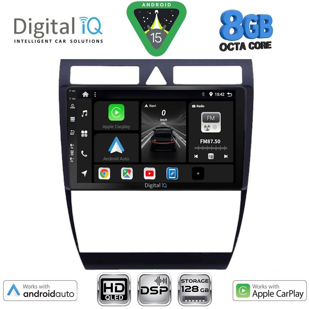 Βλησαρούλης Car Center - DIGITAL IQ BXF 7006_CPAA (9inc) MULTIMEDIA TABLET for AUDI A6 mod. 1998-2005