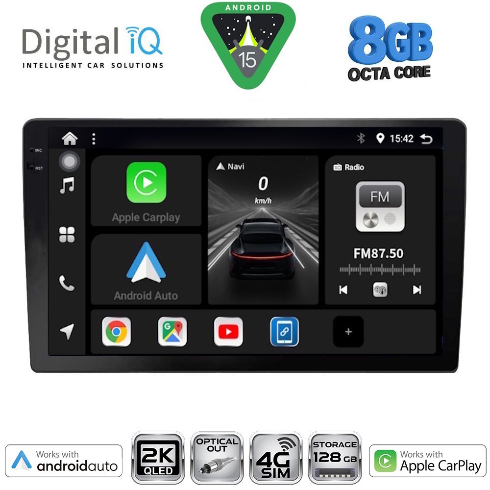 Βλησαρούλης Car Center - DIGITAL IQ BXK 20909_CPAA (9" SLIM) 4G SIM MULTIMEDIA TABLET