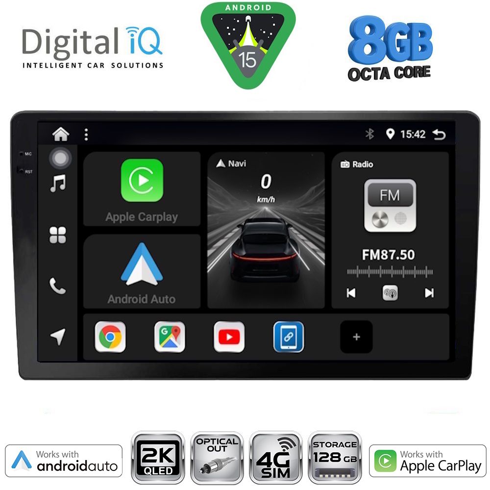 Βλησαρούλης Car Center - DIGITAL IQ BXK 20910_CPAA (10" SLIM) 4G SIM MULTIMEDIA TABLET
