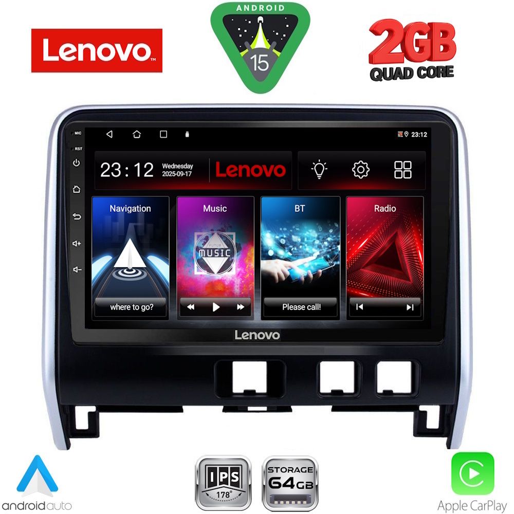 Βλησαρούλης Car Center - LENOVO LVD 2471_CPA (10inc) MULTIMEDIA TABLET for NISSAN SERENA mod. 2016-2022