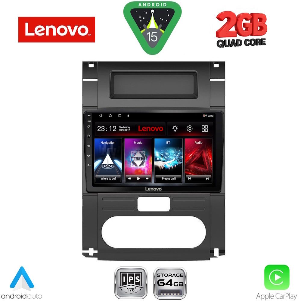 Βλησαρούλης Car Center - LENOVO LVD 2477_CPA (10inc) MULTIMEDIA TABLET for NISSAN XTRAIL mod. 2007-2013