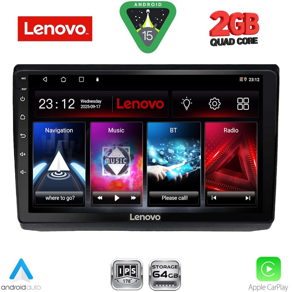 Βλησαρούλης Car Center - LENOVO LVD 2558_CPA (10inc) MULTIMEDIA TABLET for OPEL VIVARO – RENAULT TRAFIC - NISSAN PRIMASTAR mod. 2004-2015