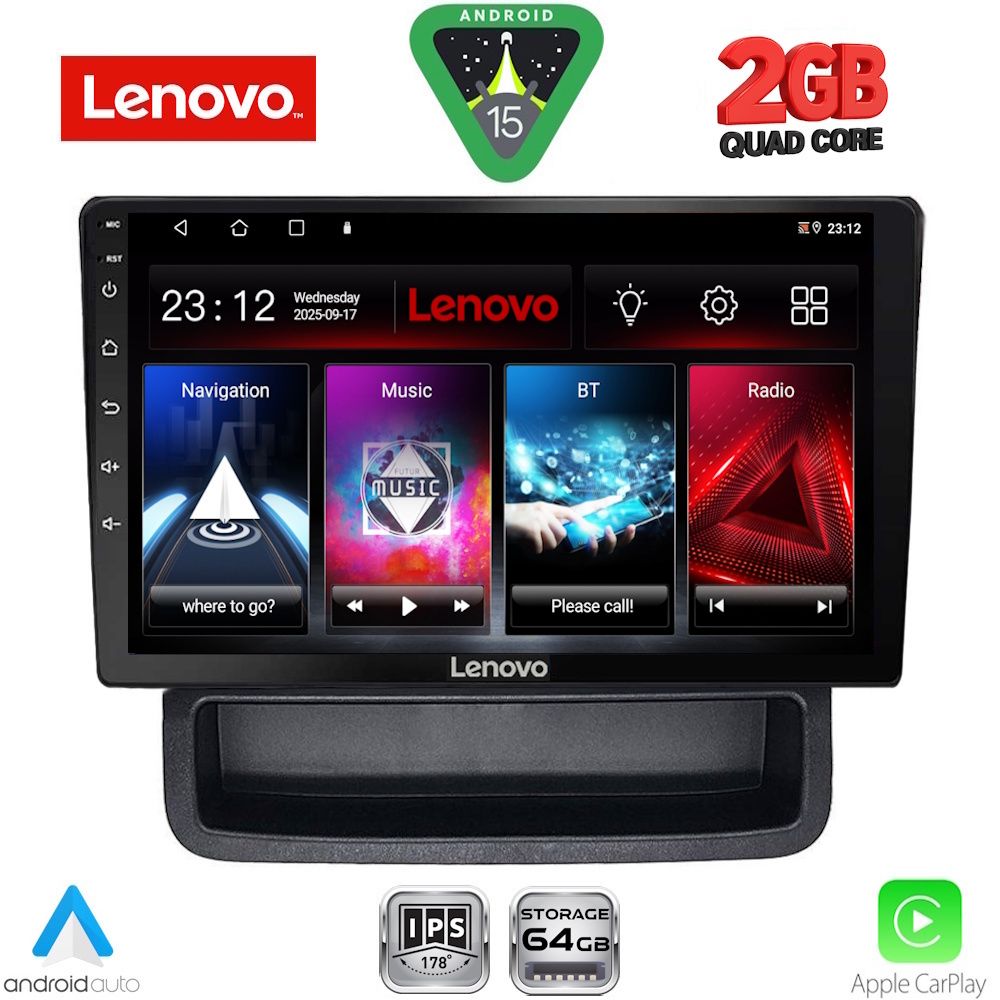 Βλησαρούλης Car Center - LENOVO LVD 2559_CPA (10inc) MULTIMEDIA TABLET for OPEL VIVARO – RENAULT TRAFIC - NISSAN PRIMASTAR mod. 2004-2015