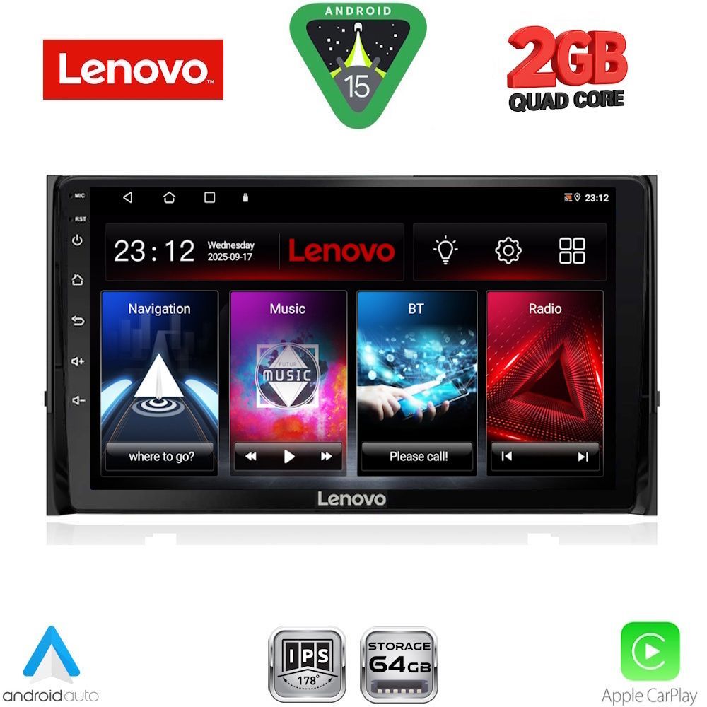 Βλησαρούλης Car Center - LENOVO LVD 2584_CPA (10inc) MULTIMEDIA TABLET for SKODA KAROQ - KODIAQ mod. 2016-2024