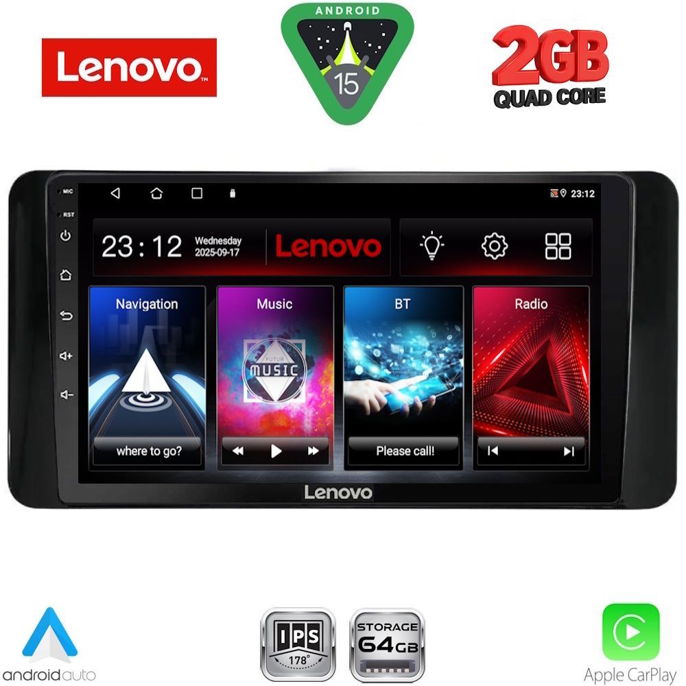 Βλησαρούλης Car Center - LENOVO LVD 2586_CPA (10inc) MULTIMEDIA TABLET for SKODA KAMIQ mod. 2018-2026