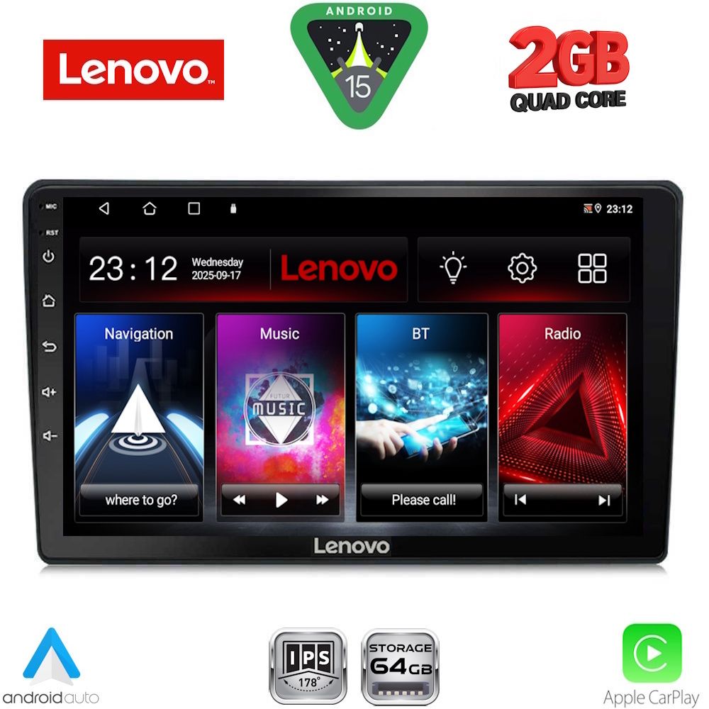 Βλησαρούλης Car Center - LENOVO LVD 2699_CPA (10inc) MULTIMEDIA TABLET for TOYOTA AURIS mod. 2013-2015