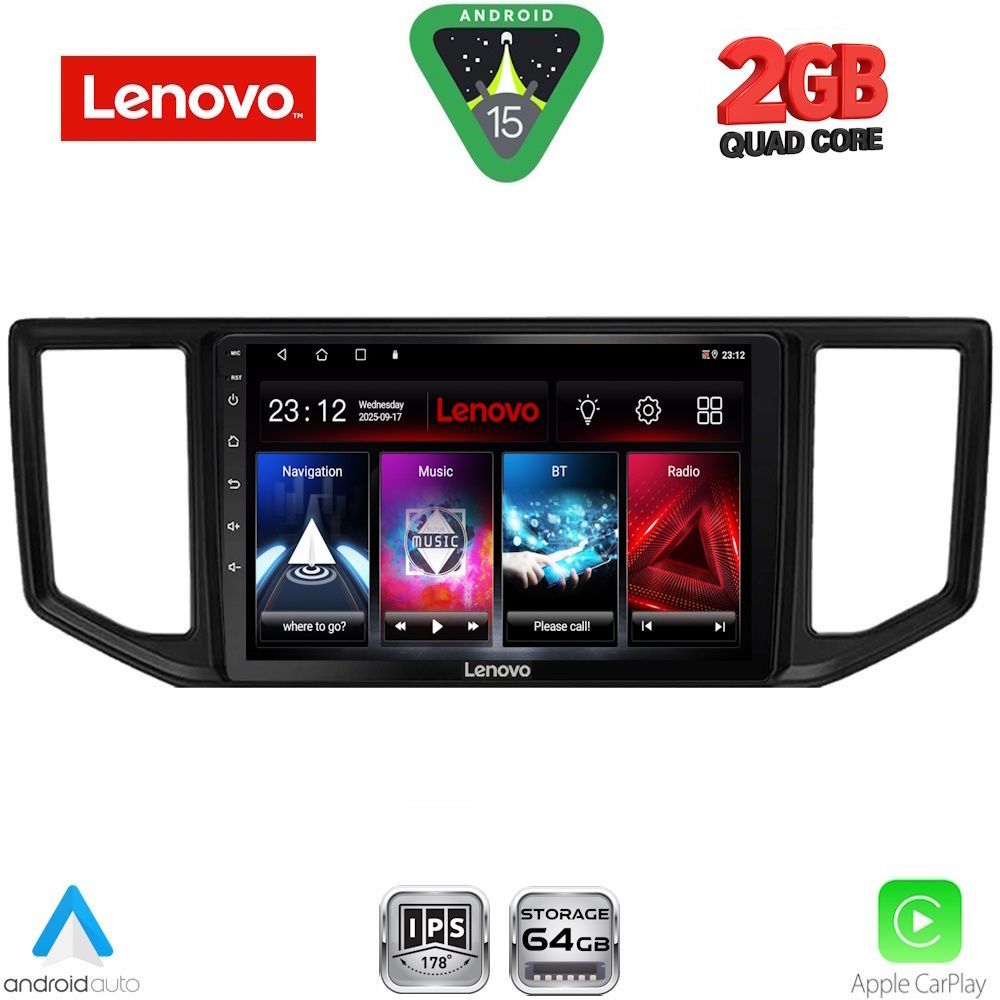 Βλησαρούλης Car Center - LENOVO LVD 2753_CPA (10inc) MULTIMEDIA TABLET for VW CRAFTER mod. 2017-2026
