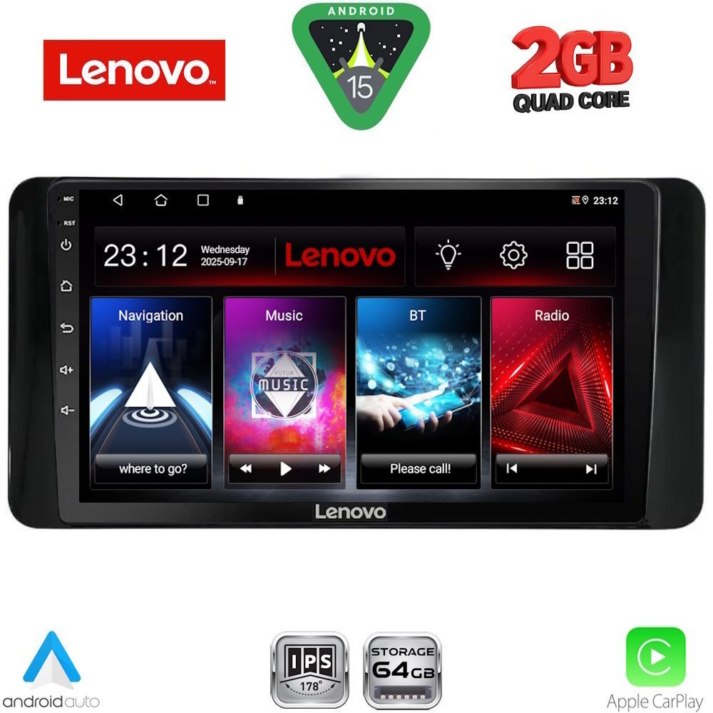 Βλησαρούλης Car Center - LENOVO LVD 2778_CPA (10inc) MULTIMEDIA TABLET for TOYOTA LAND CRUISER LC300 mod. 2023-2026
