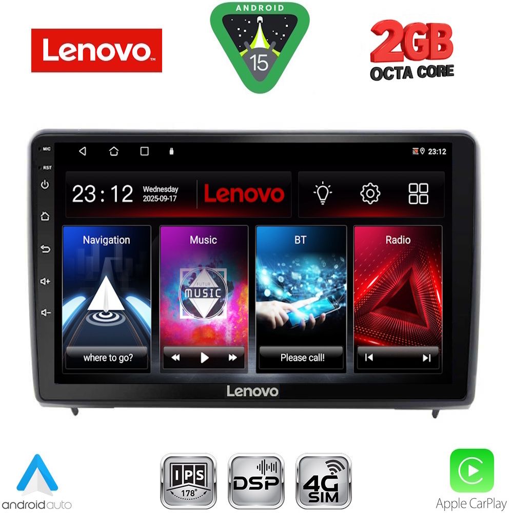 Βλησαρούλης Car Center - LENOVO LVF 5151_CPA (10inc) MULTIMEDIA TABLET for FORD ECOSPORT  mod. 2018-2022