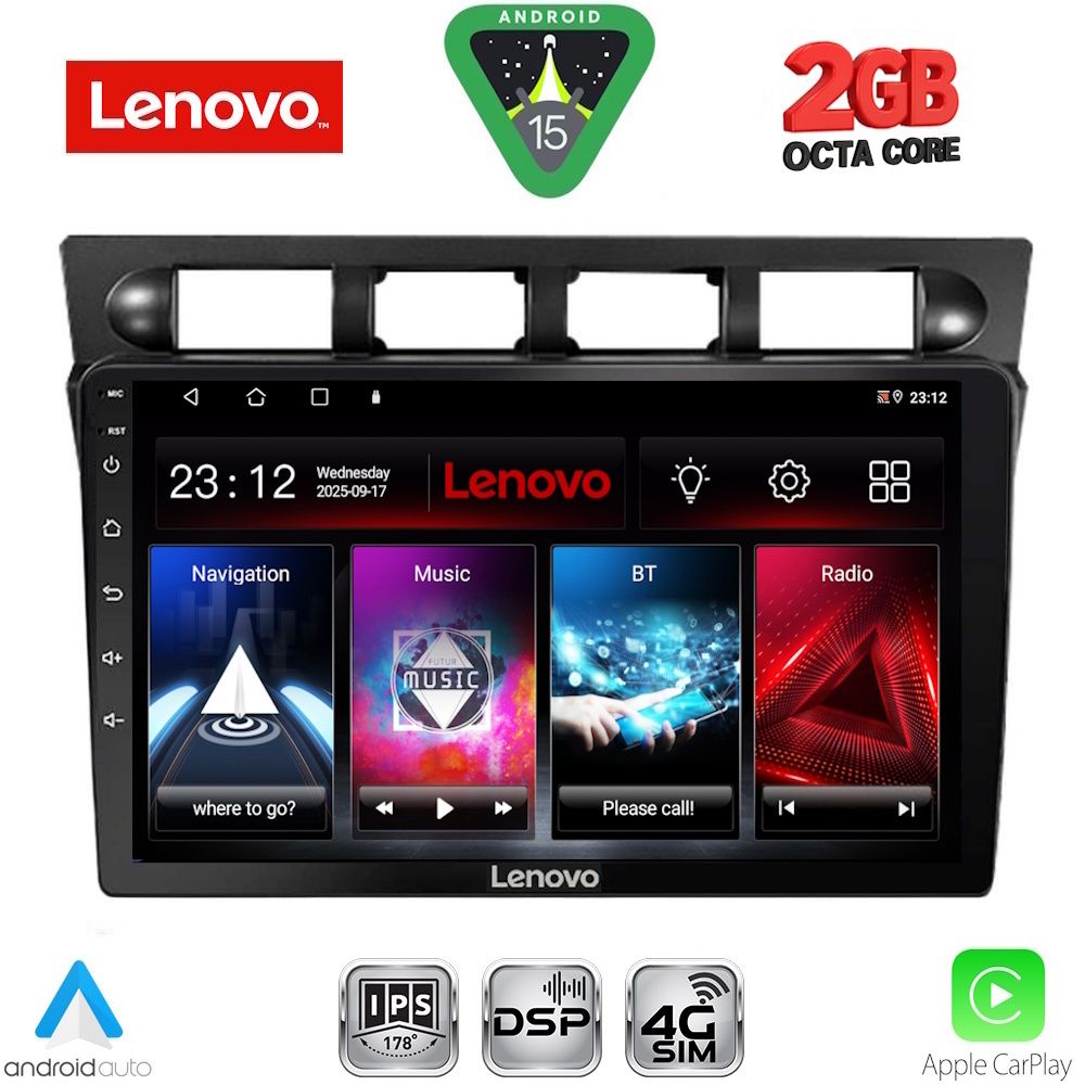 Βλησαρούλης Car Center - LENOVO LVF 5306_CPA (9inc) MULTIMEDIA TABLET for KIA PICANTO mod. 2004-2008