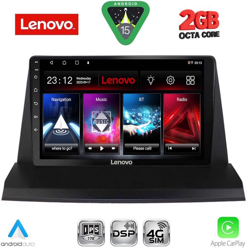 Βλησαρούλης Car Center - LENOVO LVF 5350_CPA (9inc) MULTIMEDIA TABLET for LEXUS NX 200 mod. 2014-2022