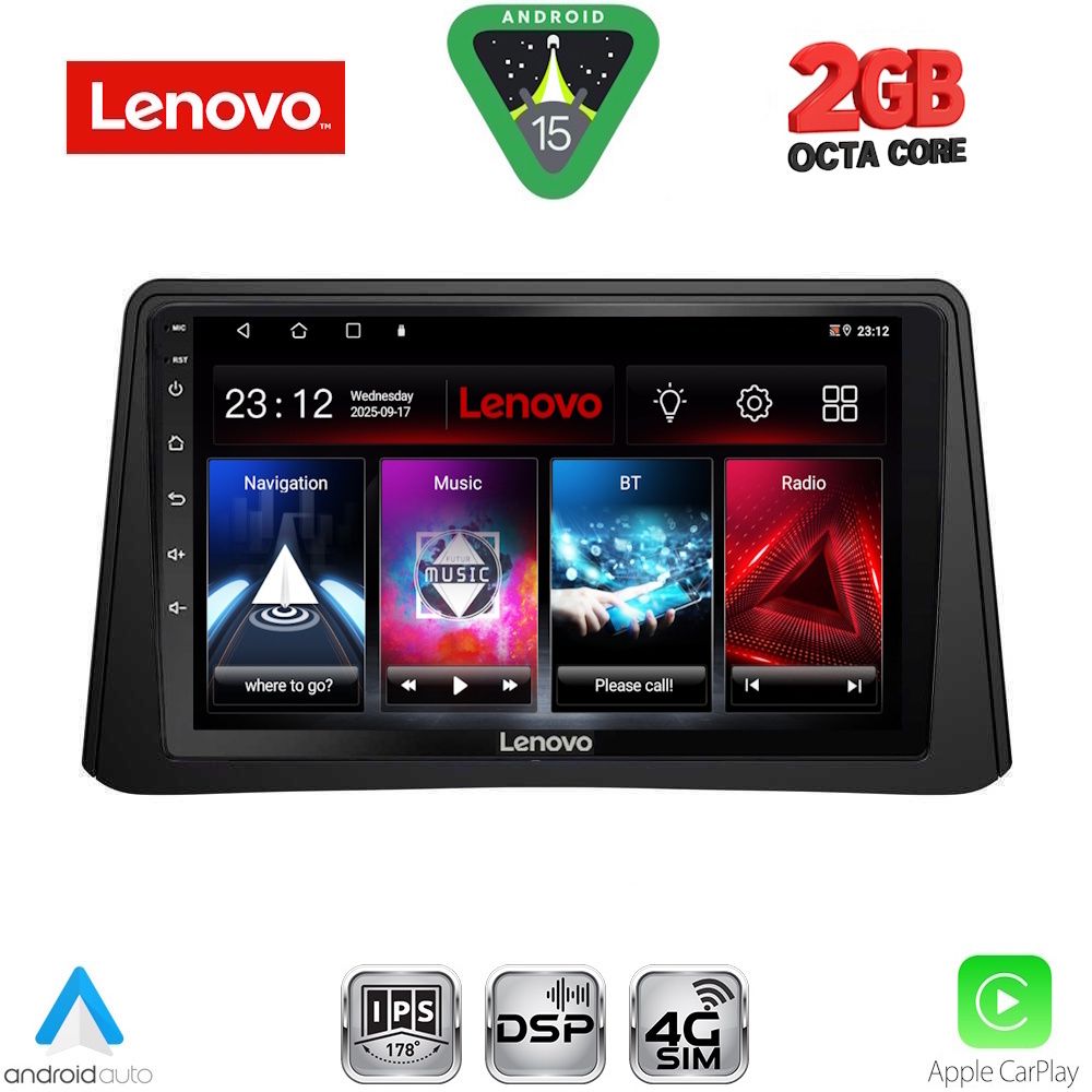 Βλησαρούλης Car Center - LENOVO LVF 5496_CPA (9inc) MULTIMEDIA TABLET for OPEL MOKKA mod. 2012-2015