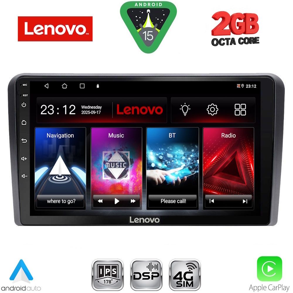 Βλησαρούλης Car Center - LENOVO LVF 5695_CPA (9inc) MULTIMEDIA TABLET for για SUZUKI VITARA mod. 2000-2005