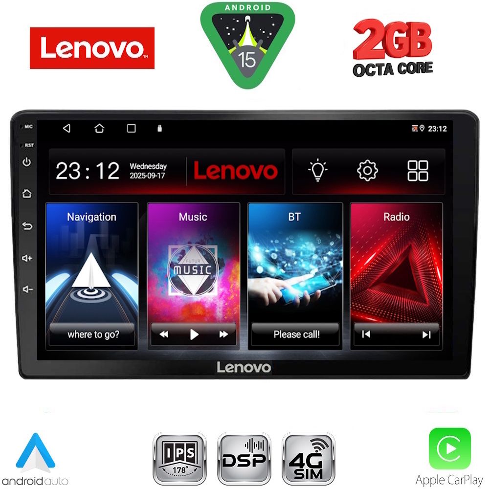 Βλησαρούλης Car Center - LENOVO LVF 5910_CPA (10.1" SLIM) (4G SIM) MULTIMEDIA TABLET