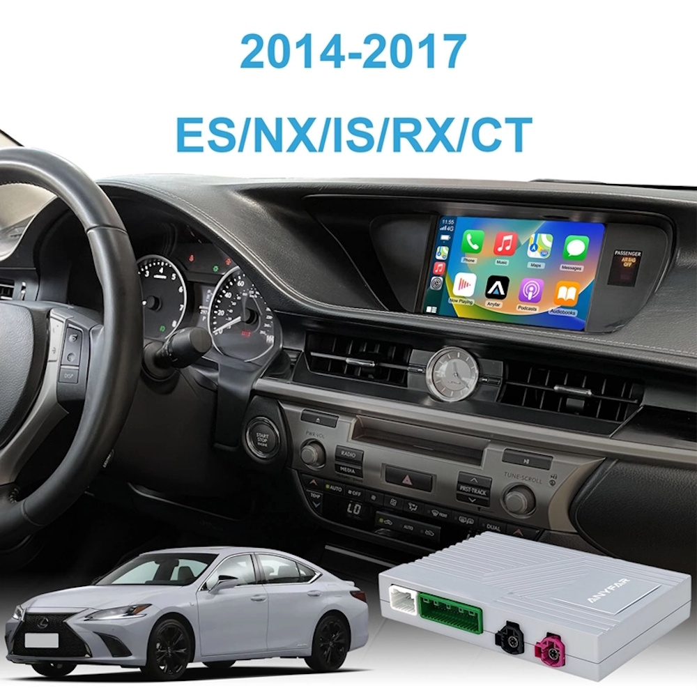 Βλησαρούλης Car Center - DIGITAL IQ LX 508F CPA (WIRELESS CARPLAY / ANDROID AUTO BOX with 2 CAMERA IN for LEXUS mod. 2013-2017 with 8'' screen)