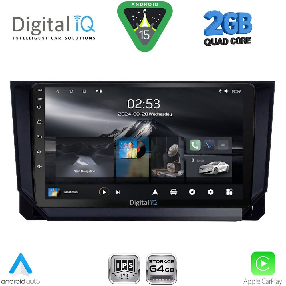 Βλησαρούλης Car Center - DIGITAL IQ RSD 1391_CPA (10inc) MULTIMEDIA TABLET for MAZDA CX9 mod. 2006-2015