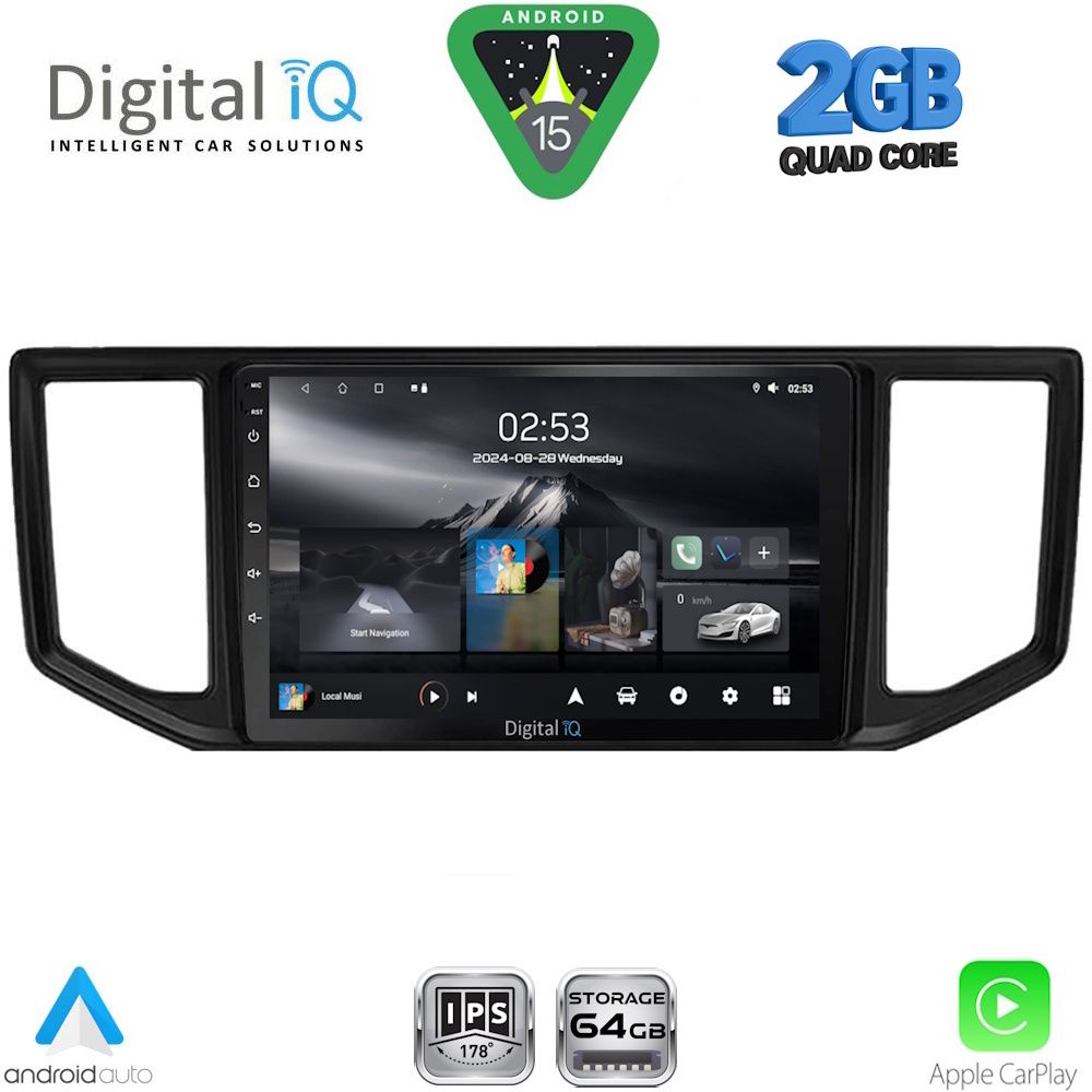 Βλησαρούλης Car Center - DIGITAL IQ RSD 1753_CPA (10inc) MULTIMEDIA TABLET for VW CRAFTER mod. 2017-2026
