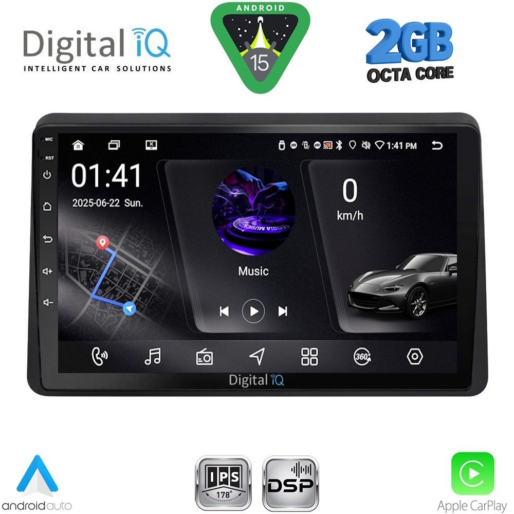 Βλησαρούλης Car Center - DIGITAL IQ RSF 4553_CPA (10inc) MULTIMEDIA TABLET for NISSAN NV400 – OPEL MOVANO – RENAULT MASTER mod. 2020-2026