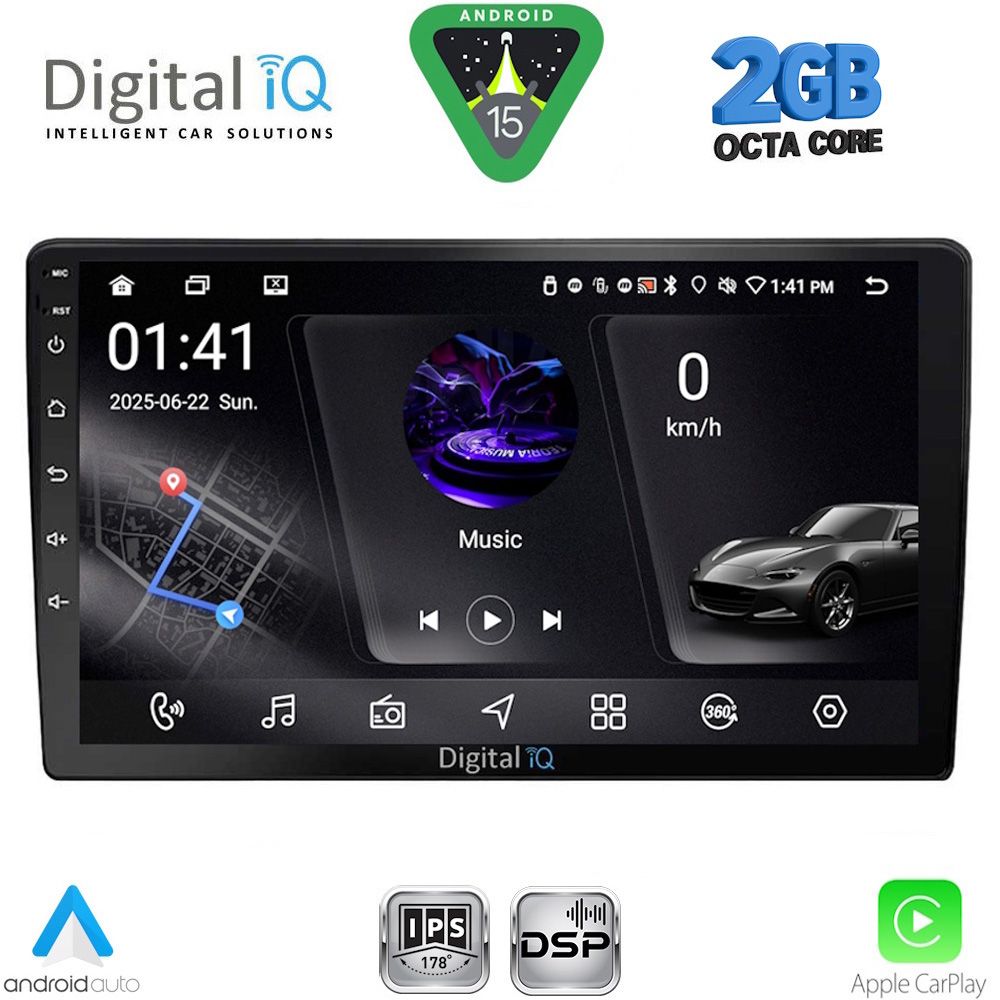 Βλησαρούλης Car Center - DIGITAL IQ RSF 4910_CPA (10" SLIM) 4G SIM MULTIMEDIA TABLET