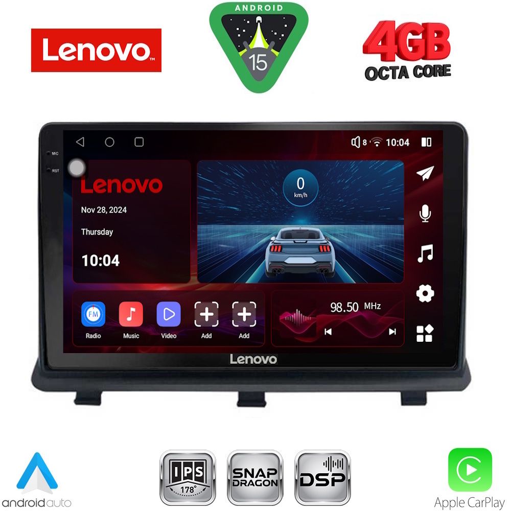 Βλησαρούλης Car Center - LENOVO SSV 9480_CPAA (9inc) MULTIMEDIA TABLET for OPEL ANTARA mod. 2006-2016