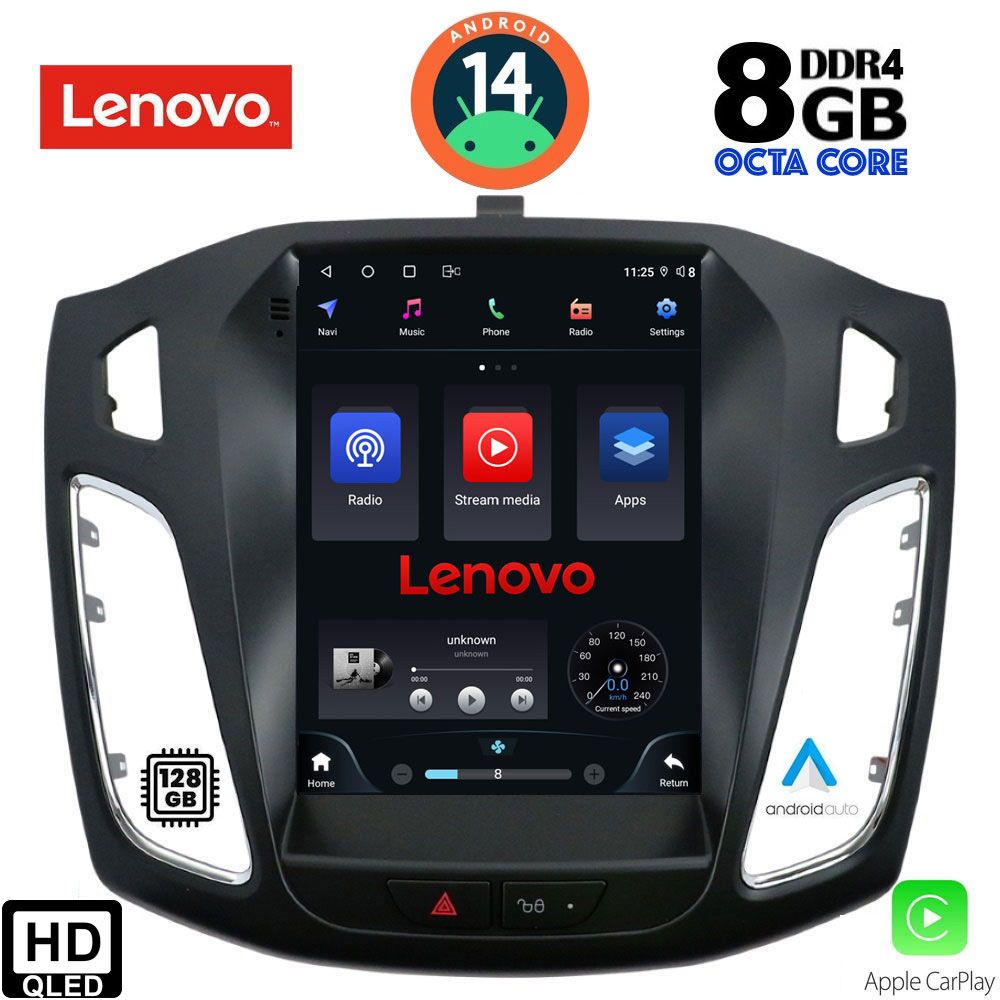 Βλησαρούλης Car Center - LENOVO SSW 10855_CPA TESLA STYLE  for FORD FOCUS mod. 2011-2017