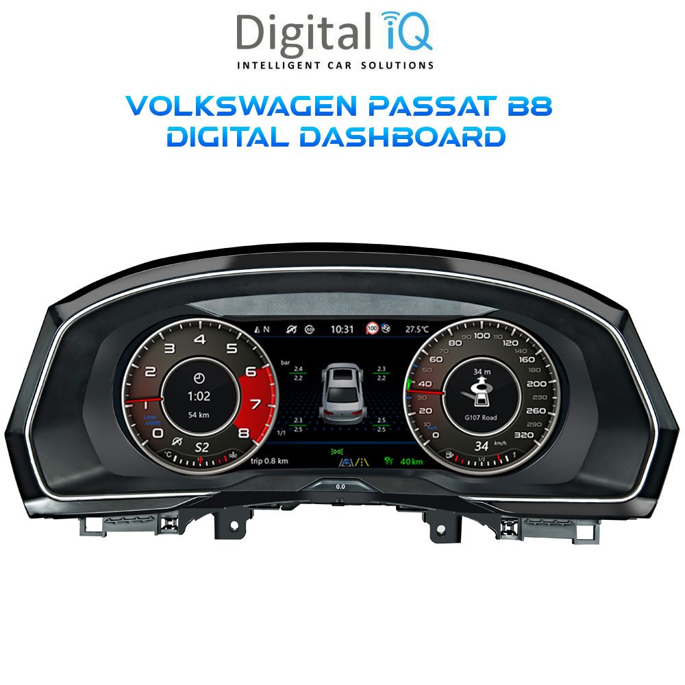 Βλησαρούλης Car Center - DIGITAL IQ ASC 750_DC (12.5") DIGITAL CLUSTER for VW PASSAT B8 mod. 2016-2024