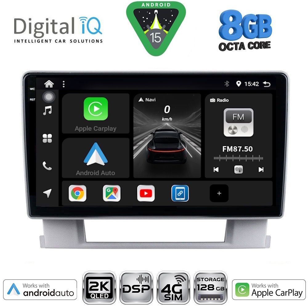 Βλησαρούλης Car Center - DIGITAL IQ BXF 11482_CPAA (9inc) MULTIMEDIA TABLET for OPEL ASTRA J mod.2010-2016