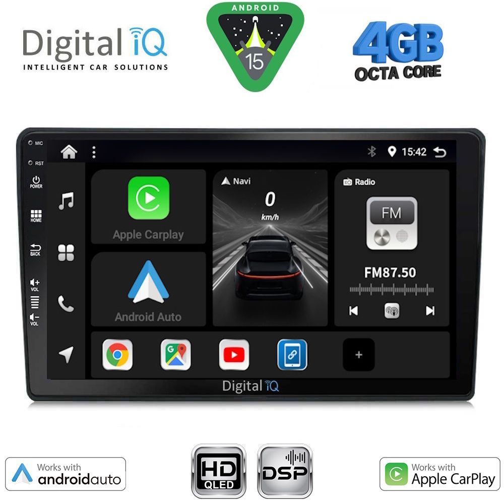 Βλησαρούλης Car Center - DIGITAL IQ BXF 6004_CPAA (9inc) MULTIMEDIA TABLET for AUDI A4 mod. 2002-2008