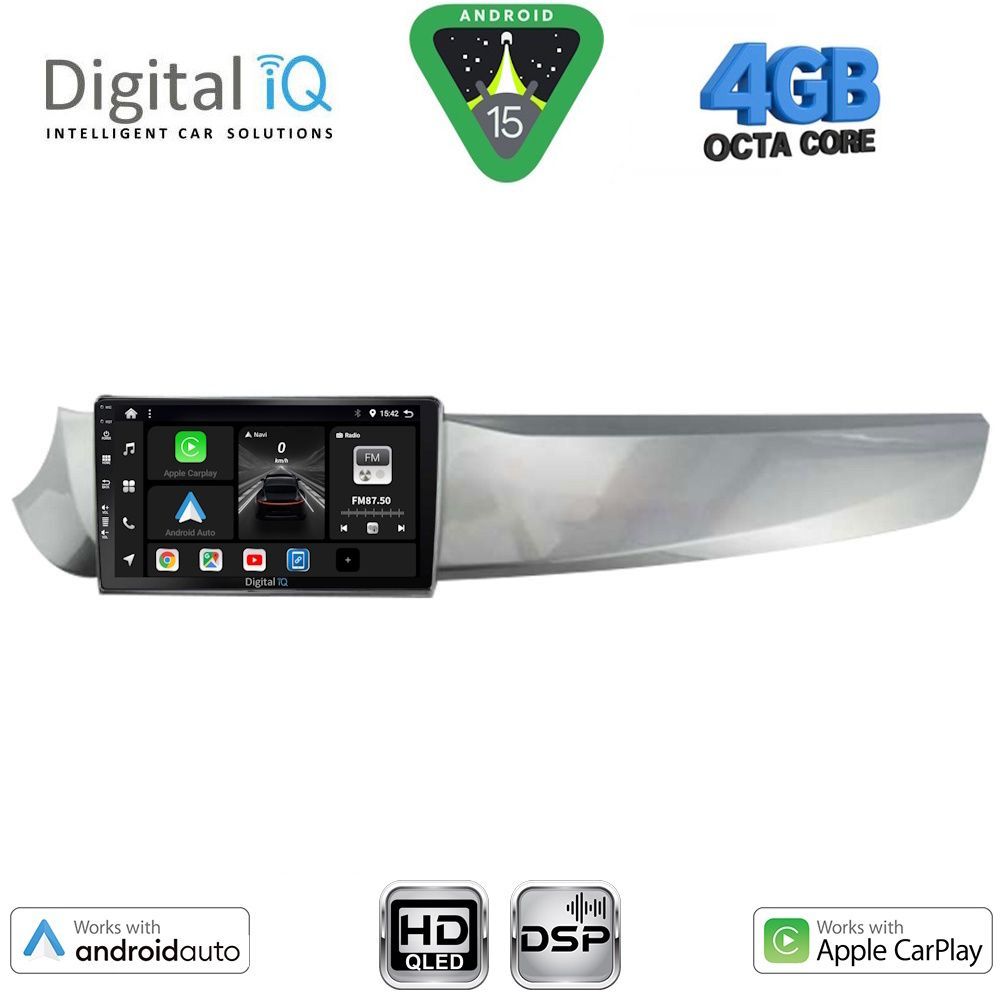 Βλησαρούλης Car Center - DIGITAL IQ BXF 6025_CPAA (9inc) MULTIMEDIA TABLET for ALFA ROMEO GIULIETTA mod. 2010-2014