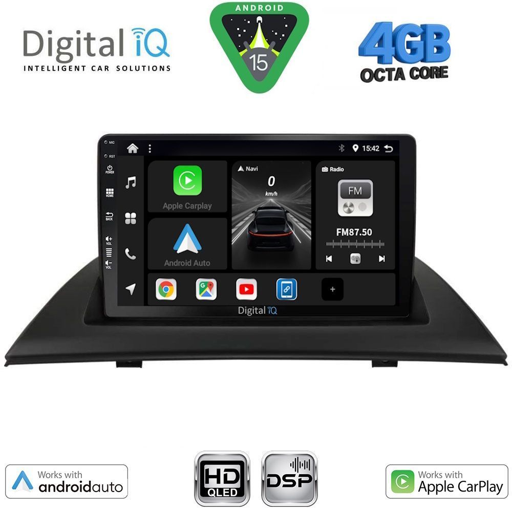Βλησαρούλης Car Center - DIGITAL IQ BXF 6058_CPAA (9inc) MULTIMEDIA TABLET for BMW X3 (E83) mod. 2003-2010