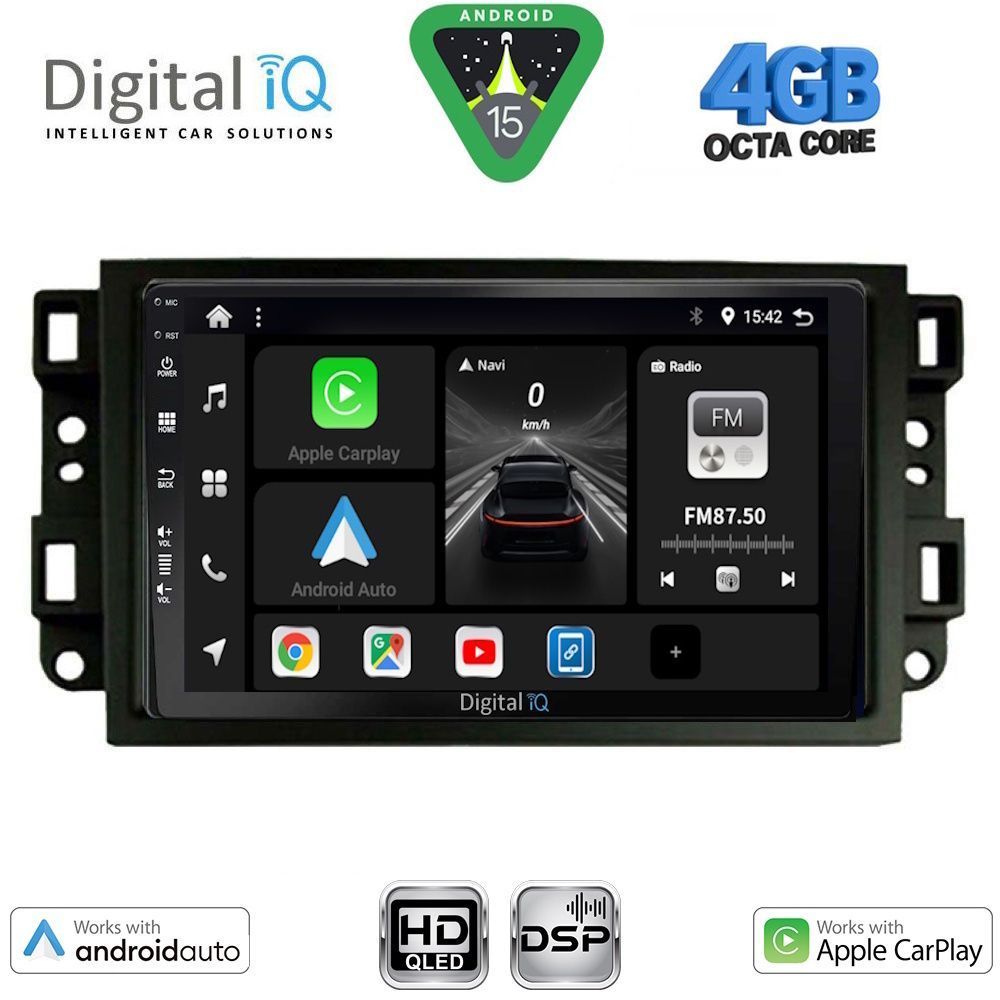 Βλησαρούλης Car Center - DIGITAL IQ BXF 6070_CPAA (10inc) MULTIMEDIA TABLET for CHEVROLET ALL mod. 2004-2011