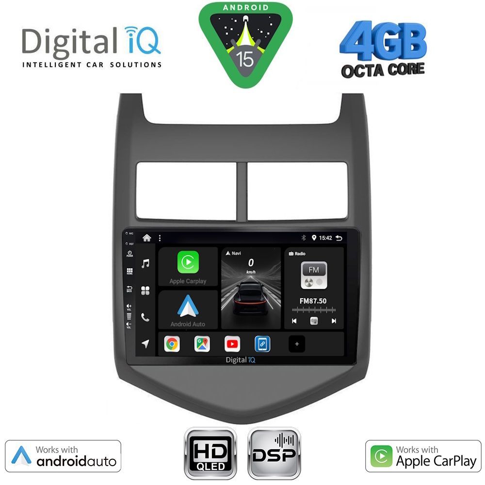 Βλησαρούλης Car Center - DIGITAL IQ BXF 6074_CPAA (9inc) MULTIMEDIA TABLET for CHEVROLET AVEO mod. 2011-2014